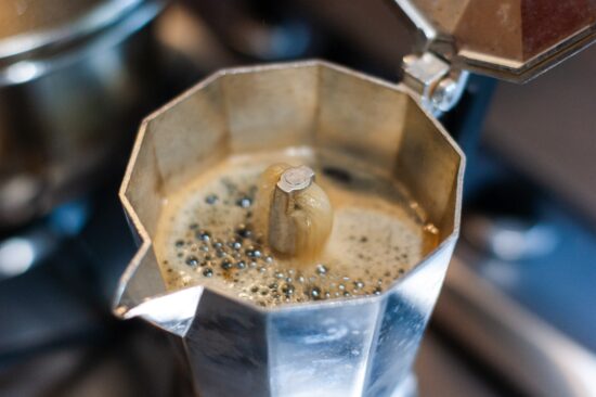 A Moka Pot is a stovetop brewing device similar to a percolator, and is used to make Cuban style coffee.