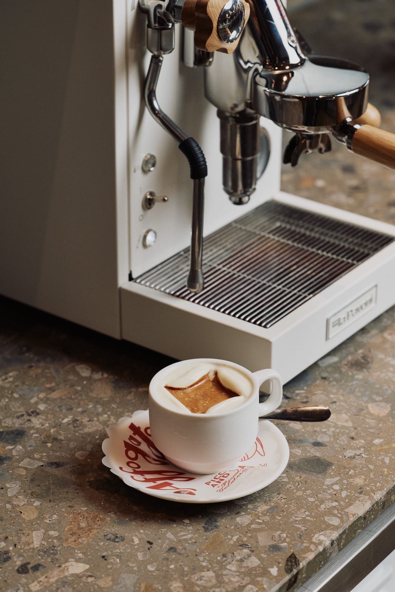 ST. ALi’s Italo Disco beans will be brewed on limited-edition La Pavoni Cellini Mini machines in Piccolina stores.