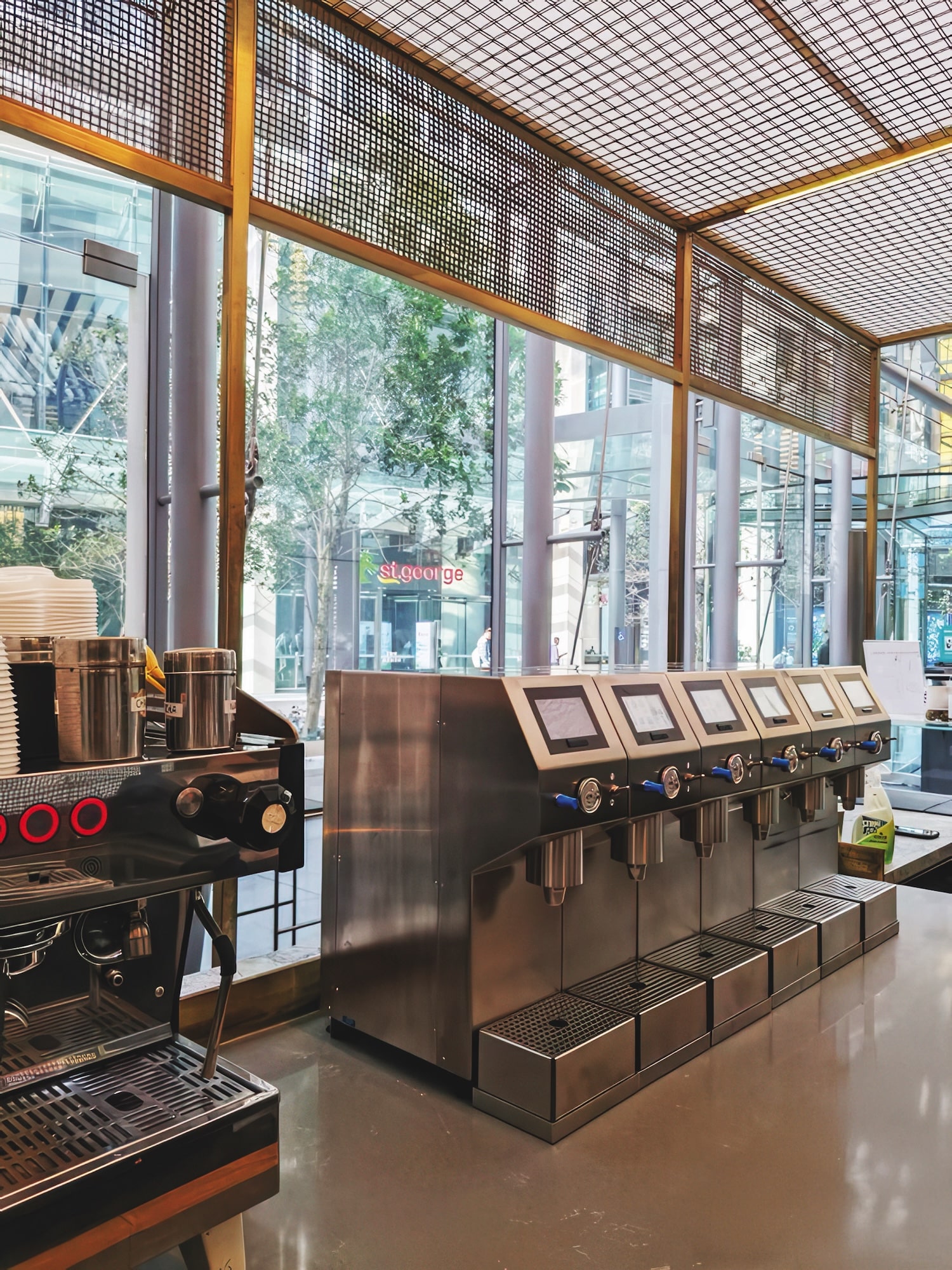 Espresso X Barangaroo has installed six Übermilk systems in its café.