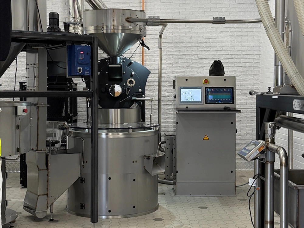 A Giesen machine in a roastery.