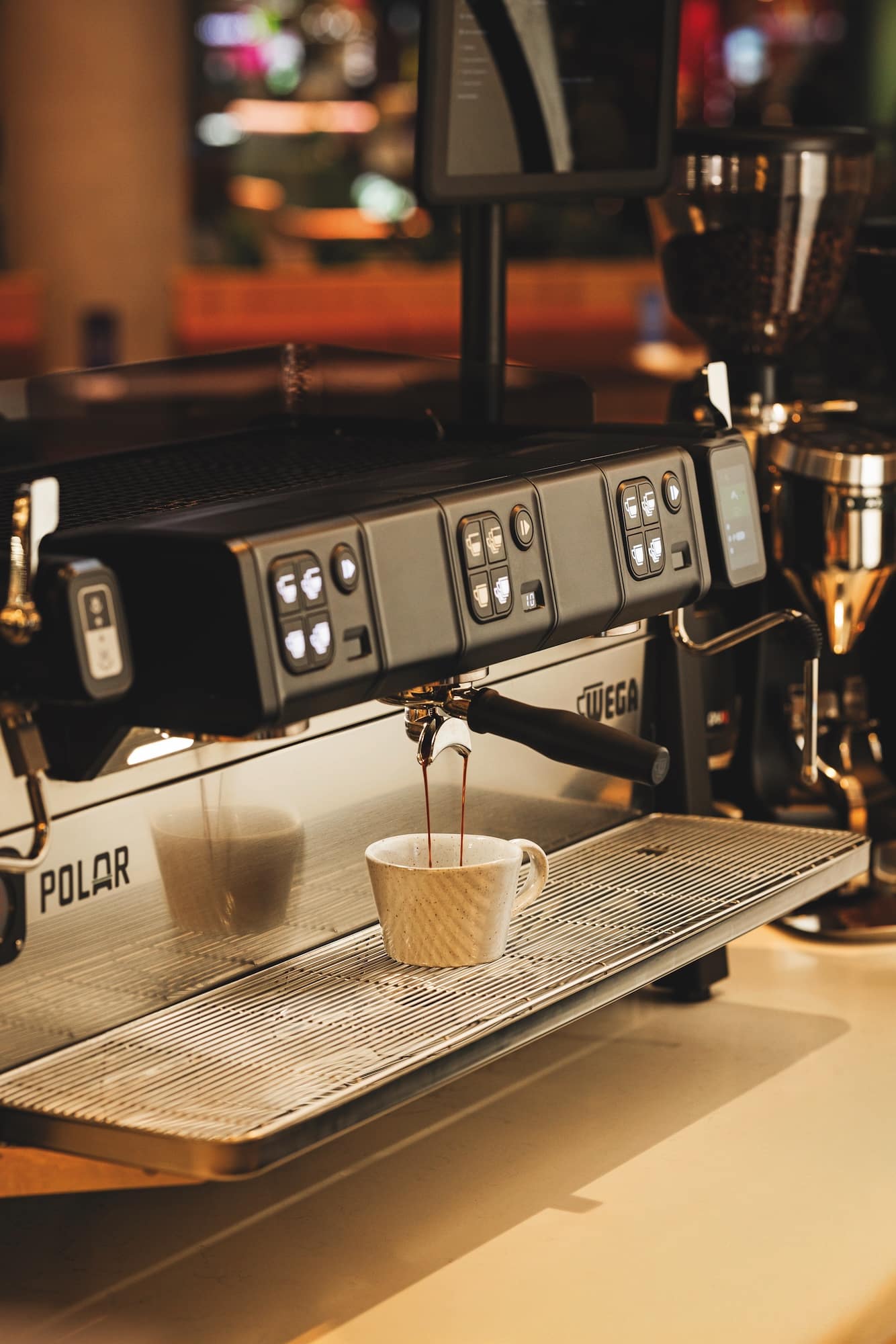 CWE launched the Wega Polar in Australia at Melbourne International Coffee Expo in March 2026.
